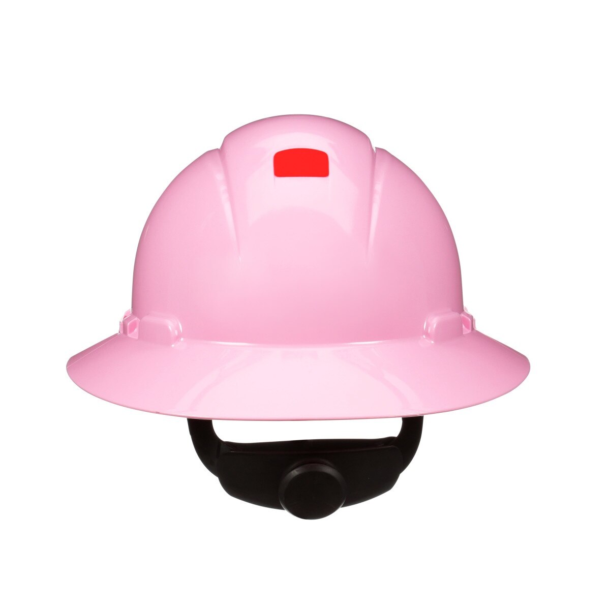 3M SecureFit Full Brim Hard Hat, Pink, Non-Vented, 4-Point Pressure Diffusion Ratchet Suspension, Uvicator (H-813SFR-UV) (7100240041) (20 Pack) - 2