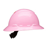 3M SecureFit Full Brim Hard Hat, Pink, Non-Vented, 4-Point Pressure Diffusion Ratchet Suspension, Uvicator (H-813SFR-UV) (7100240041) (20 Pack) - 4