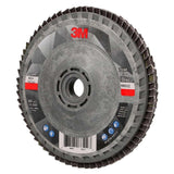 3M 7100242989 Flap Disc 769F 40+ YF-weight T27 Quick Change 4-1/2 in x 5/8 in-11 - 2