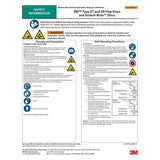 3M 7100242989 Flap Disc 769F 40+ YF-weight T27 Quick Change 4-1/2 in x 5/8 in-11 - 9