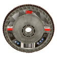 3M 769F Flap Disc, T29 Quick Change, Precision Shaped Ceramic, 120+, Purple, 4-1/2 in x 5/8 in-11 (7100242990) (10 Pack)