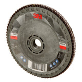 3M 769F Flap Disc, T29 Quick Change, Precision Shaped Ceramic, 120+, Purple, 4-1/2 in x 5/8 in-11 (7100242990) (10 Pack) - 4