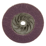 3M 769F Flap Disc, T29 Quick Change, Precision Shaped Ceramic, 120+, Purple, 4-1/2 in x 5/8 in-11 (7100242990) (10 Pack) - 5