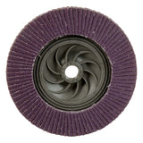 3M 7100242992 Flap Disc 769F, Type 29, 80+ Grit, 5 in x 5/8-11 Thread, Precision-Shaped Ceramic Grain for Grinding and Finishing on Carbon and Stainless Steel - 3