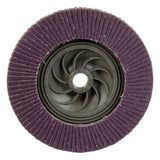 3M 769F Flap Disc , Type 29, 80+ Grit, 5 in x 5/8-11 Thread, Precision-Shaped Ceramic Grain for Grinding and Finishing on Carbon and Stainless Steel (7100242992) (10 Pack) - 3