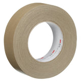 3M 2519 High Performance Flatback Tape, Tan, 36 mm x 55 m (7100243697) (24 Pack)