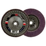 3M 7100243779 Flap Disc 769F, 40+, T29 Quick Change, 5 in x 5/8 in-11 - 5