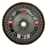 3M 7100243780 Flap Disc 769F, 60+, T27 Quick Change, 5 in x 5/8 in-11