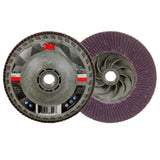 3M 769F Flap Disc, T27 Quick Change, 120 Plus, Purple, 4-1/2 in x 5/8 in-11 (7100243875) (10 Pack) - 2