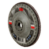 3M 769F Flap Disc, T27 Quick Change, 120 Plus, Purple, 4-1/2 in x 5/8 in-11 (7100243875) (10 Pack) - 4