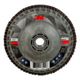 3M 769F Flap Disc T27 Quick Change 60 Plus Precision Shaped Ceramic Purple 4-1/2 in x 5/8 in-11 (7100243877) (10 Pack)