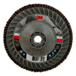 3M 769F Flap Disc Type 27 Quick Change 40+ Ceramic Precision-Shaped Grain for Grinding and Finishing on Carbon and Stainless Steel (5 in x 5/8-11) (7100243883)