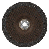 3M 87447 Silver Depressed Center Grinding Wheel, 36+, T27 Quick Change, 6 in x 1/4 in x 5/8 in-11 (7100244821) (10 Pack) - 4