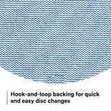 3M 310W Xtract Clean Sanding Net Disc, 320+, Blue, 5 in x NH, Die 500X, Hook and Loop (7100247522) (500 Pack) - 6