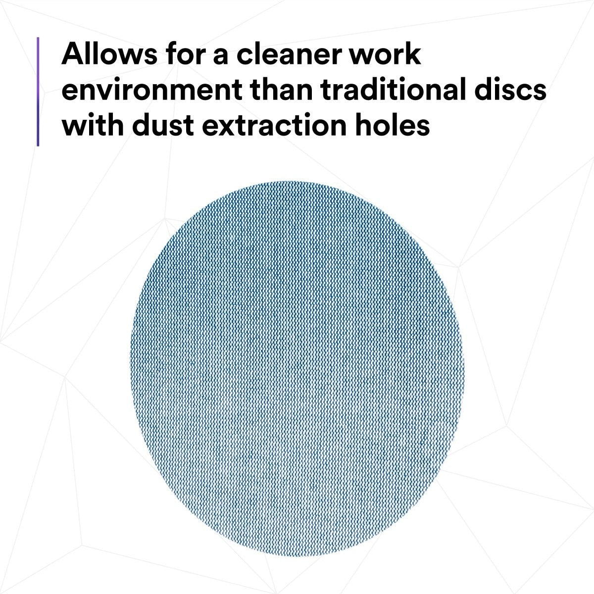 3M 310W Xtract Clean Sanding Net Disc, 220+, Blue, 6 in x NH, Die 600Z, Hook & Loop for Metal, Wood, Composites, Stock Removal, Fine Finishing (7100247525) (500 Pack) - 6