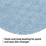 3M 310W Xtract Clean Sanding Net Disc, 220+, 5 in x NH, Die 500X, Hook & Loop, Blue (7100247526) (500 Pack) - 5