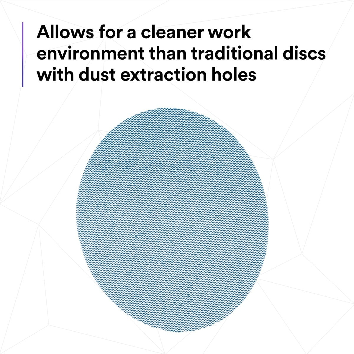 3M 310W 88420 Xtract Clean Sanding Net Disc, 150+, 5 in x NH, Die 500X, Hook & Loop (7100247528) (500 Pack) - 7