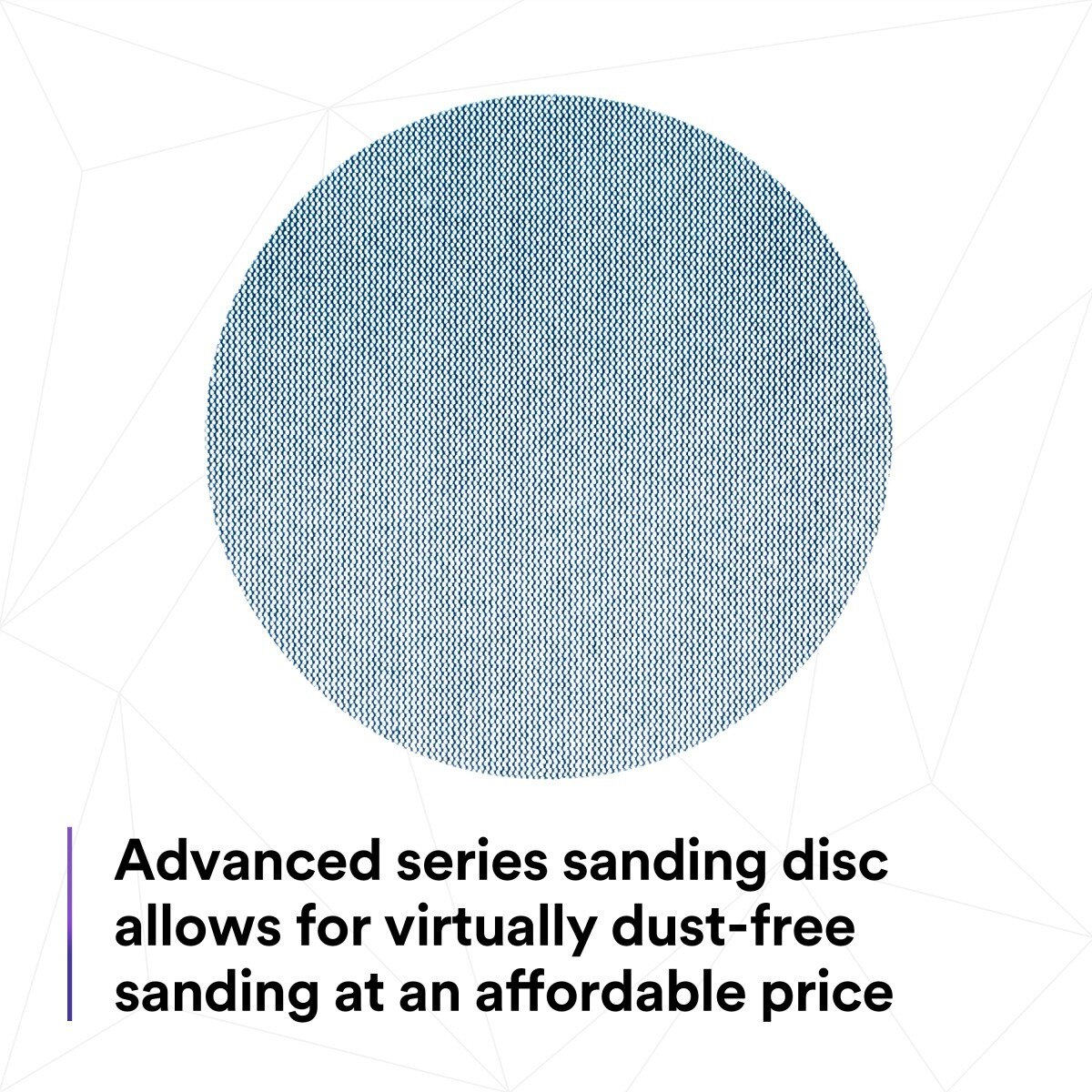 3M 310W 88407 Xtract Hookit Clean Sanding Net Disc 150+ Grit, 6 in x NH, Die 600Z, Blue Abrasive Disc for Metal, Wood, Composites (7100247529) (500 Pack) - 2