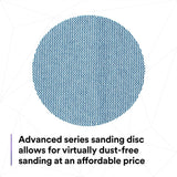 3M 310W Xtract Net Disc, 3 in, 320+, Die 300V, Hook and Loop Sanding Disc (7100247536) (500 Pack) - 4