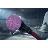 3M 310W Xtract Net Disc 320+ 8 in Die 800L Hook and Loop Sanding Discs for Virtually Dust-Free Metal Wood and Composite Finishing (7100249821) (50 Pack) - 3