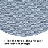 3M 7100252819 Xtract Net Disc 310W 120+ 8 in Die 800L Hook and Loop Sanding Discs Virtually Dust-Free for Metal, Wood, Composites, Stock Removal and Fine Finishing (50 Pack) - 4