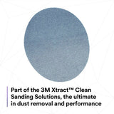 3M 7100252820 Xtract Net Disc 310W 8 in Hook and Loop Sanding Disc, 150+ Grit, Die 800L, Virtually Dust-Free (50 Pack) - 6