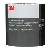 3M DT8 All Purpose Duct Tape, Silver, 1-7/8 in x 60 yd, 8 mil (7100253423) (24 Pack) - 2