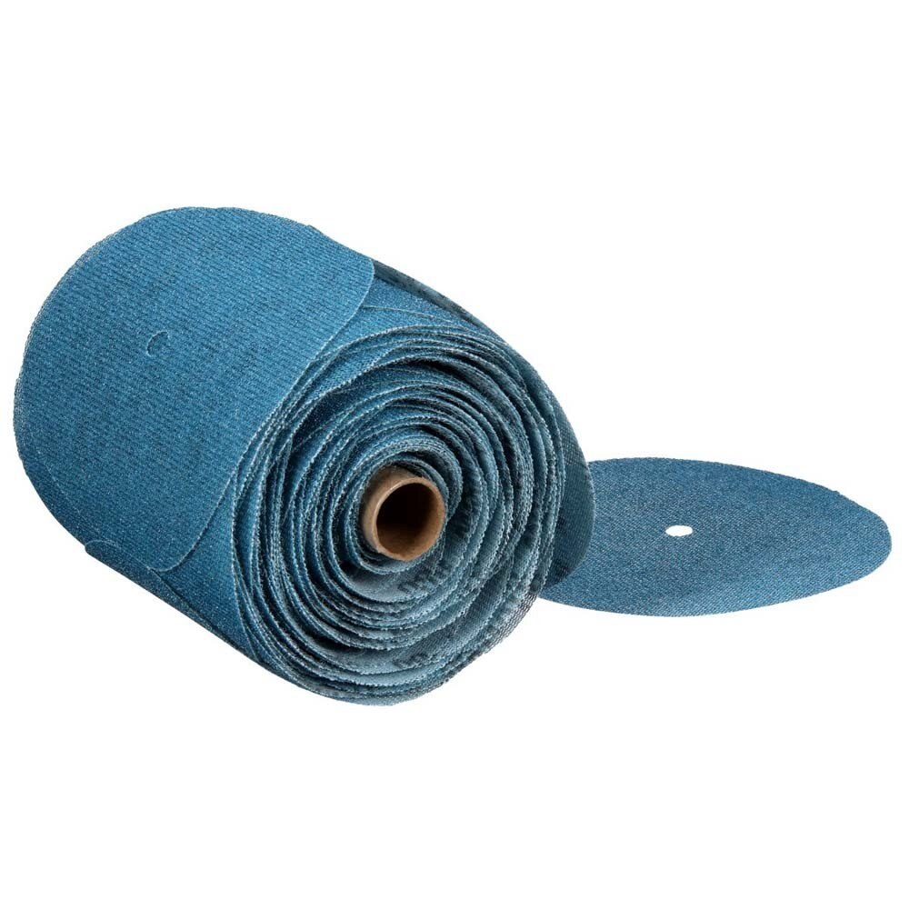 3M 7100253742 Blue Net Disc Roll 36420, 6 in, 80+ Grade, Best in Class, Virtually Dust-Free, Abrasive Sheet Roll - 2