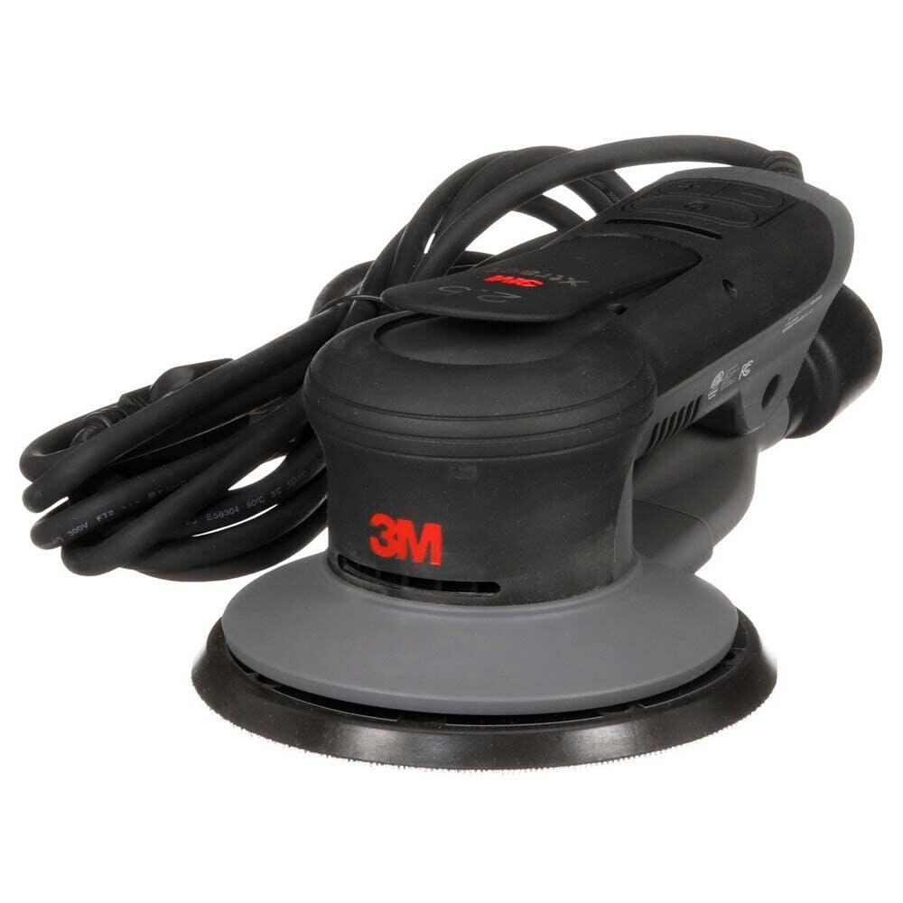 3M 88764 Xtract Electric Random Orbital Sander, 6 in Central Vacuum, 3/32 in Orbit, 110V 350W (7100254313) - 6