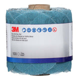 3M 7100254369 Blue Net Disc Roll 36451, 3 in, 150+ Grade, Best in Class, Virtually Dust-Free, Abrasive Sheet Roll - 2