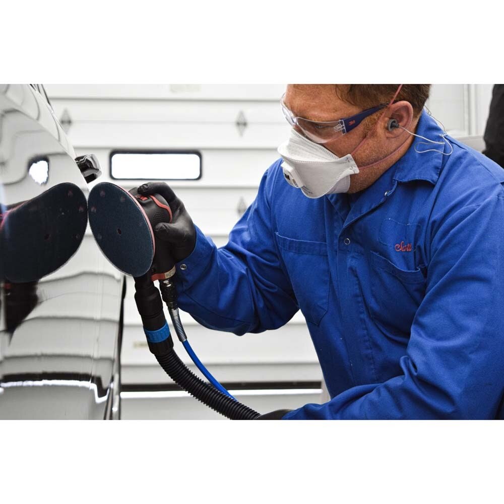 3M 7100254371 Blue Net Disc Roll 36436, 5 in, 120+ Grade, Best in Class, Virtually Dust-Free, Abrasive Sheet Roll - 5