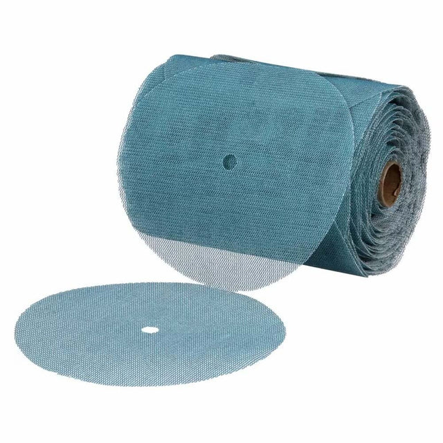 3M 7100254374 Blue Net Disc Roll 36423, 6 in, 180+ Grade, Best in Class, Virtually Dust-Free, Abrasive Sheet Roll