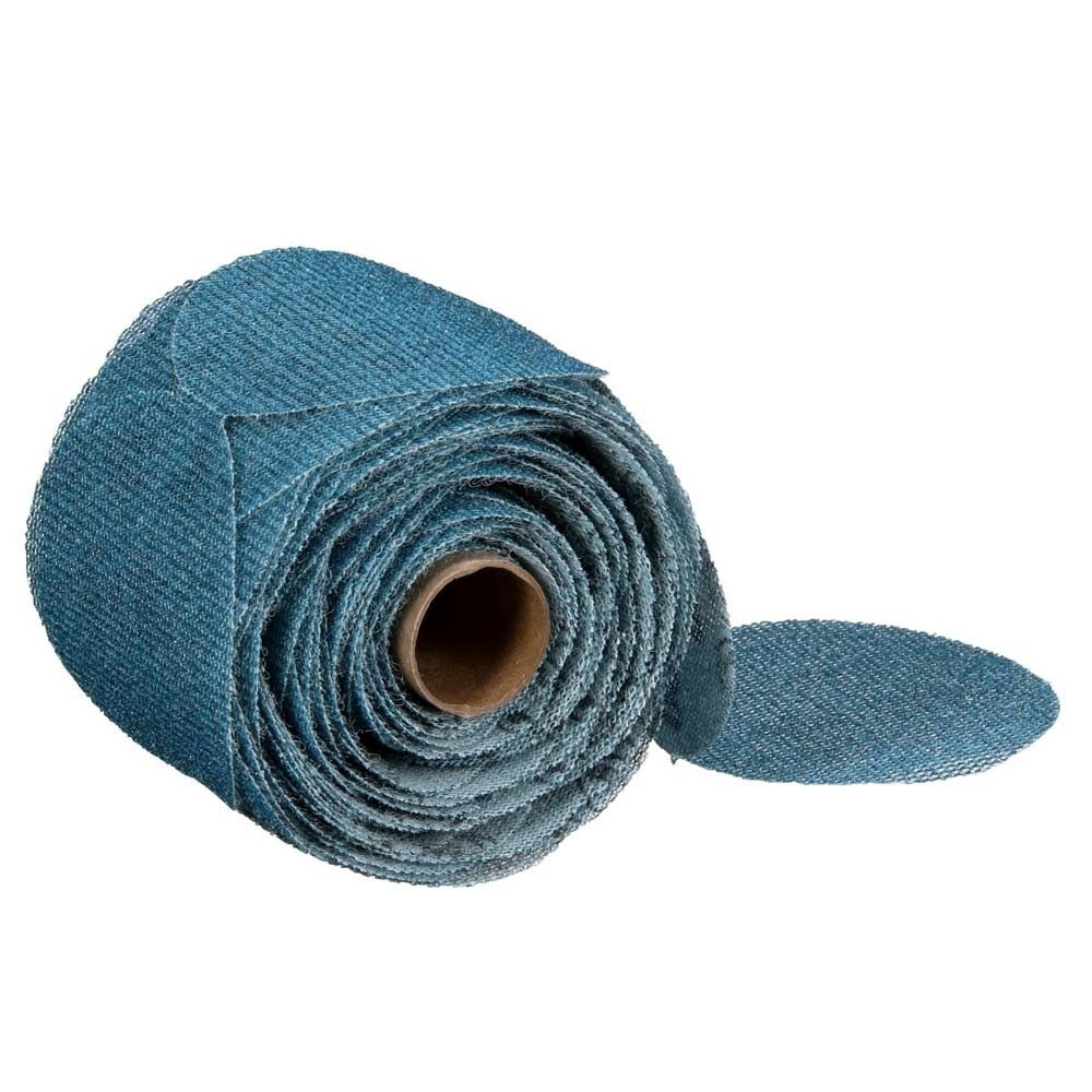 3M 36449 Blue Net Disc Roll , 3 in, 80+ Grade, Best in Class, Virtually Dust-Free, Abrasive Sheet Roll (7100254375) (8 Pack) - 3