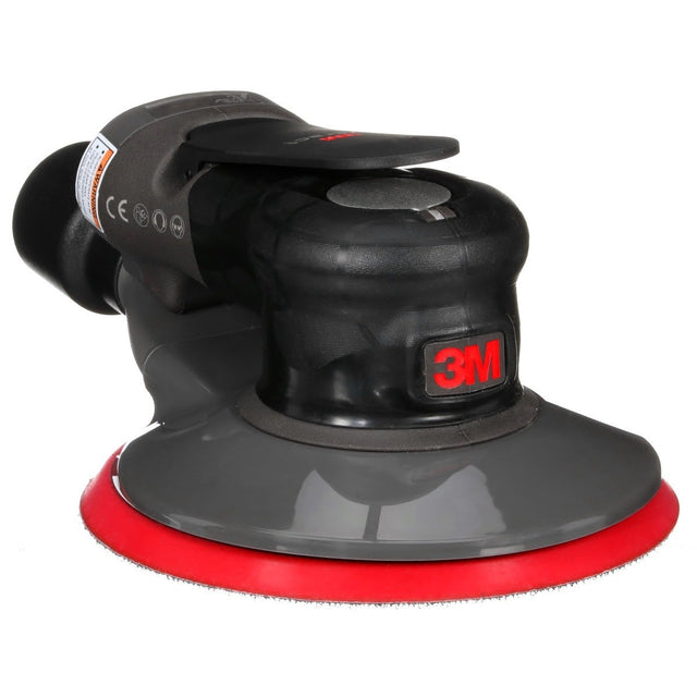 3M 88955 Xtract Pneumatic Random Orbital Sander, 6 in, Central Vacuum, 5/16 in Orbit (7100258707)