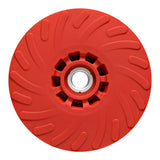 3M 88657 Disc Back-up Pad Ribbed, Extra Hard, Red, 7 in (7100258730) - 2
