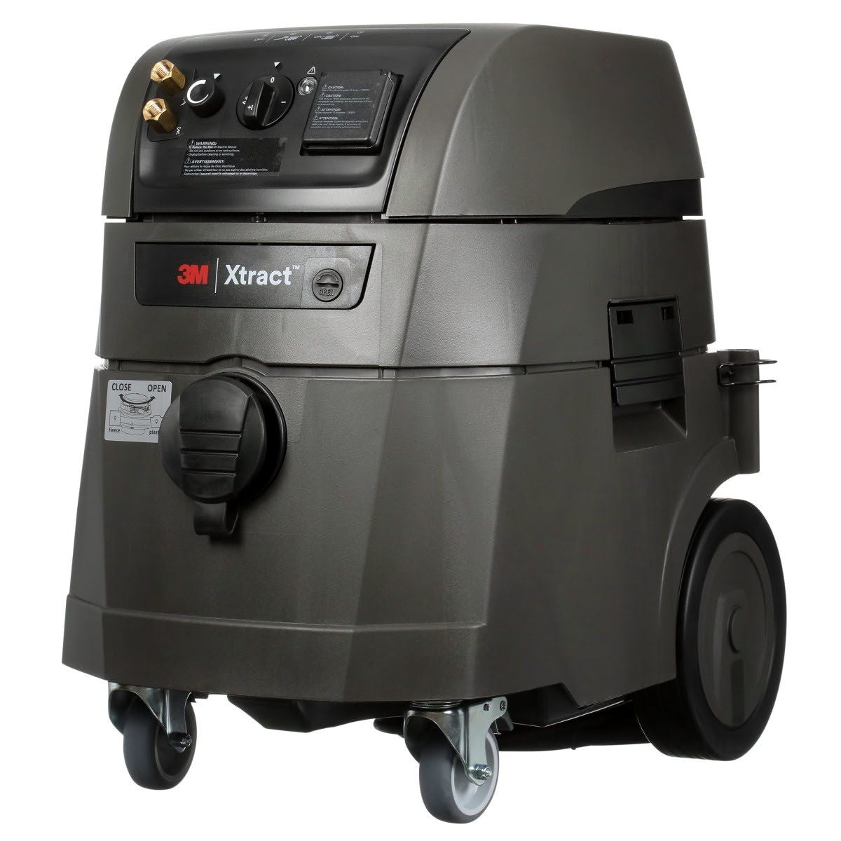 3M 64256 Xtract Clean Sanding Portable Dust Extractor Industrial Vacuum HEPA Filter Automatic Filter Clean 9 Gallon 35 Liter 110 V Black (7100260425) - 3