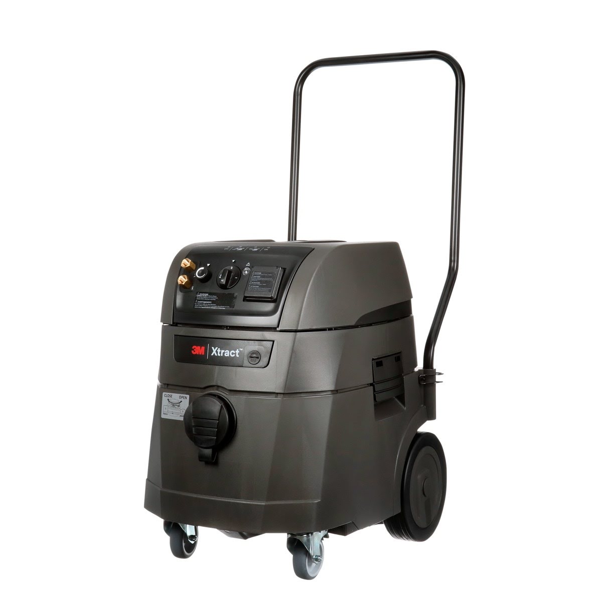 3M 64256 Xtract Clean Sanding Portable Dust Extractor Industrial Vacuum HEPA Filter Automatic Filter Clean 9 Gallon 35 Liter 110 V Black (7100260425) - 4
