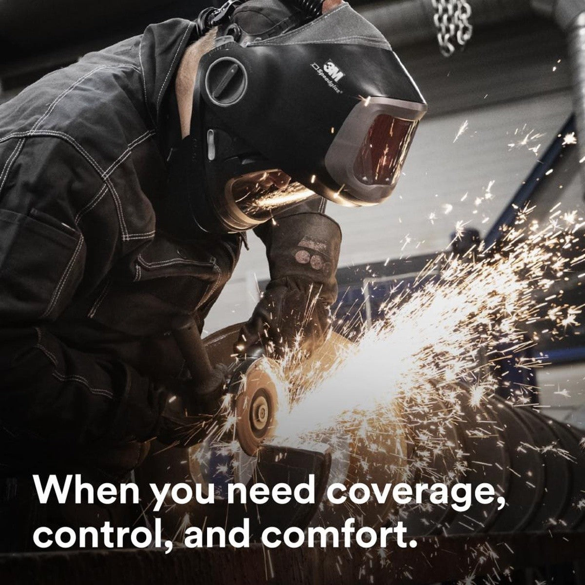 3M 7100260623 Adflo Powered Air Purifying Respirator HE System with Speedglas 9100 MP Welding Helmet (1 Case) - 3