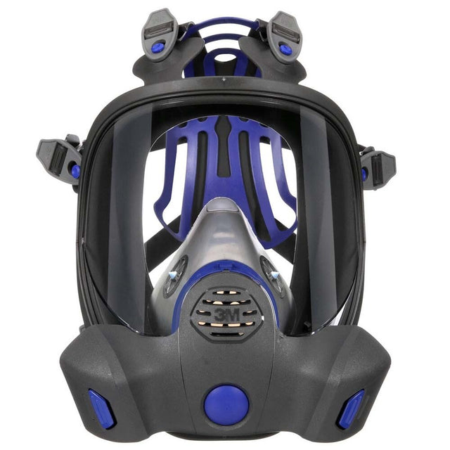3M FF-802 Secure Click Full Facepiece Reusable Respirator , Medium (7100261326)