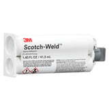 3M 2216 DP2216 Scotch-Weld Epoxy Adhesive DP, Gray, 41.5 mL Duo-Pak (7100262036) (12 Pack) - 3
