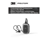 3M 7100262767 PELTOR Professional In-Ear Communication Headset, PIC-100 NA, Close-Connect Wireless Technology, VOX Hands-Free, Full-Duplex with In Ear Speech Microphone and 6 Channels, One Size, Yellow/Black - 6