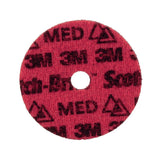 3M PN-DH Scotch-Brite Precision Surface Conditioning Disc, Medium, 4 in x 5/8 in (7100263649) (100 Pack)