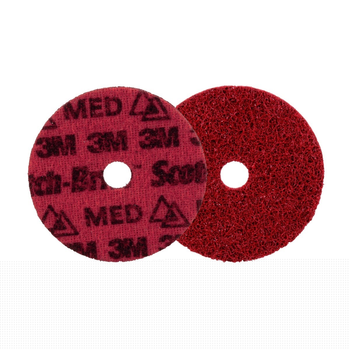 3M PN-DH Scotch-Brite Precision Surface Conditioning Disc, Medium, 4 in x 5/8 in (7100263649) (100 Pack) - 2