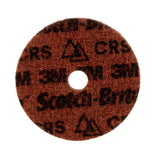 3M PN-DH Scotch-Brite Precision Surface Conditioning Disc, Coarse, 4 in x 5/8 in (7100263650) (100 Pack) - 2