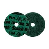 3M PN-DH Scotch-Brite Precision Surface Conditioning Disc, Fine, 4 in x 5/8 in (7100263651) (100 Pack) - 2