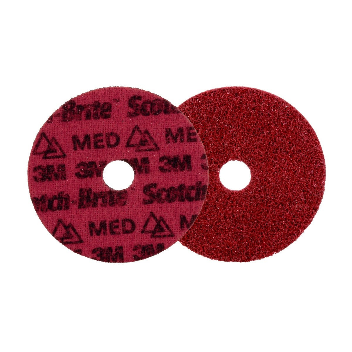 3M PN-DH Scotch-Brite Precision Surface Conditioning Disc, Medium, 5 in x 7/8 in (7100263890) (50 Pack) - 2
