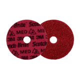 3M PN-DH Scotch-Brite Precision Surface Conditioning Disc, Medium, 5 in x 7/8 in (7100263890) (50 Pack) - 2