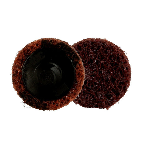 3M PN-DR 89271 Scotch-Brite Roloc Precision Surface Conditioning Disc TR Coarse Brown 3/4 in (7100263901) (200 Pack)