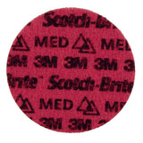 3M PN-DH Scotch-Brite Precision Surface Conditioning Disc, Medium, 5 in x NH (7100263914) (50 Pack)