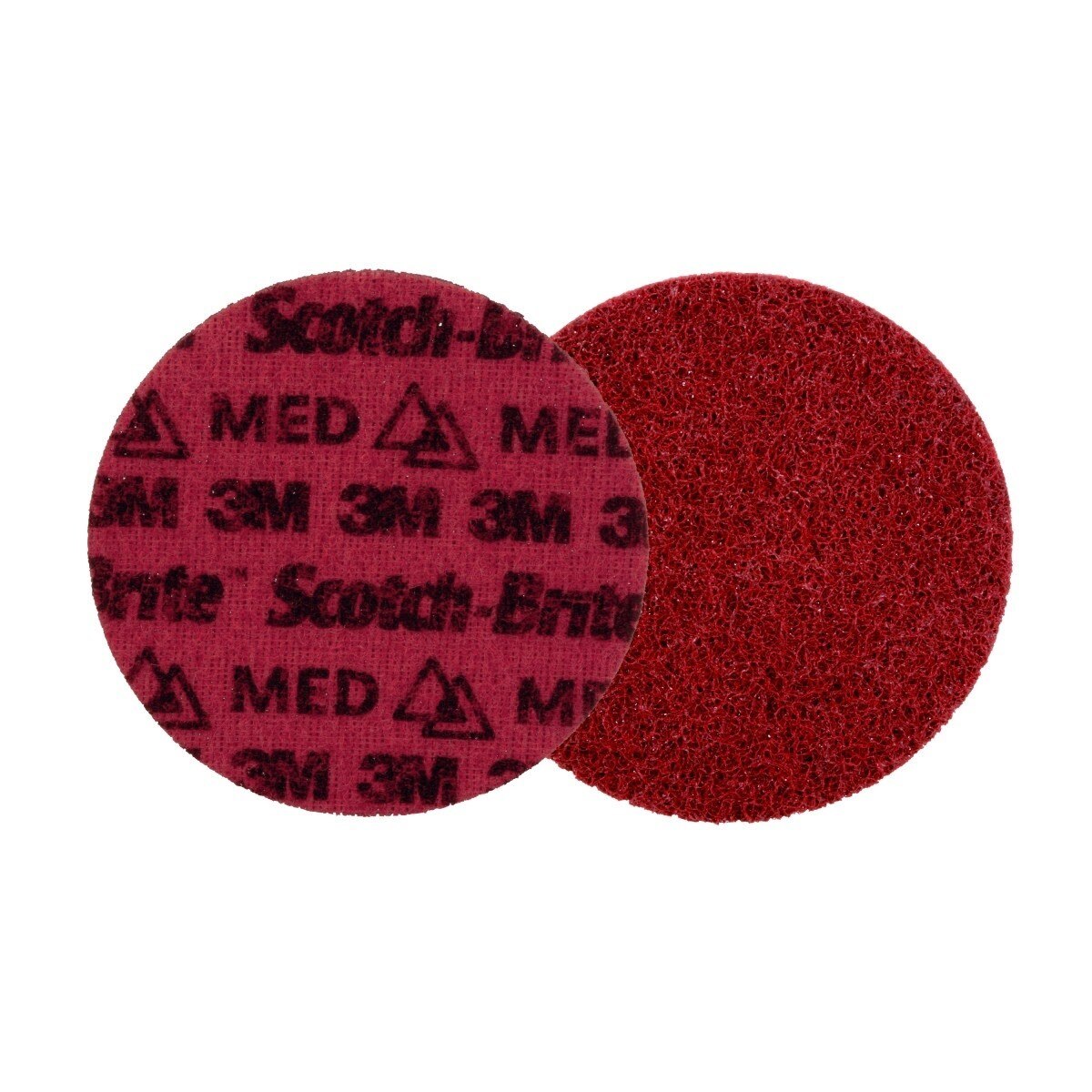 3M PN-DH Scotch-Brite Precision Surface Conditioning Disc, Medium, 5 in x NH (7100263914) (50 Pack) - 2